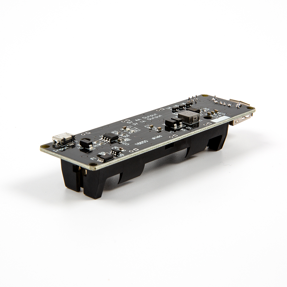 Модуль держателя для одного аккумулятора 18650 с защитой от перезаряда, 5в